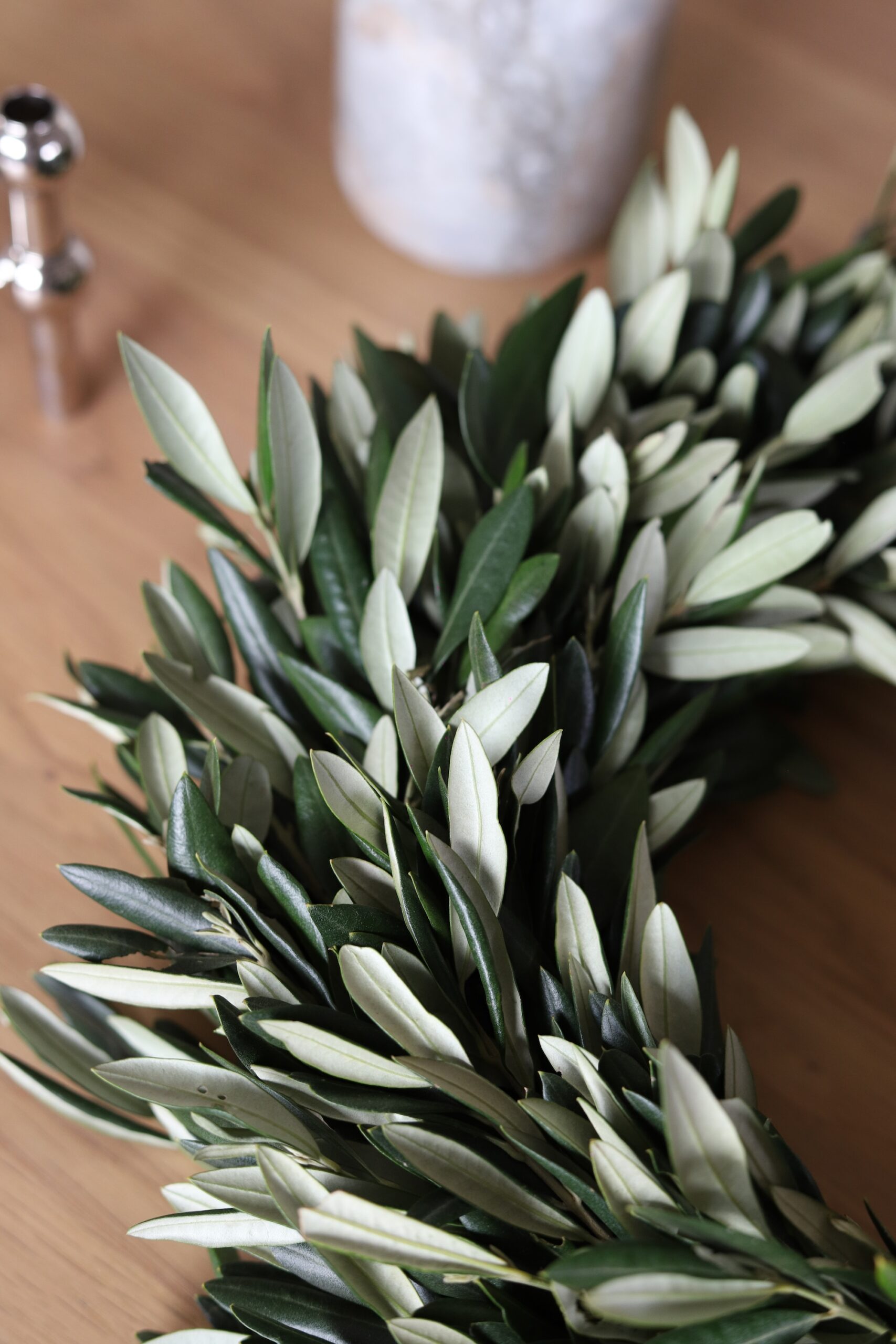 Uskrsni vijenac od masline + 4 drvena jaja - Slika 4